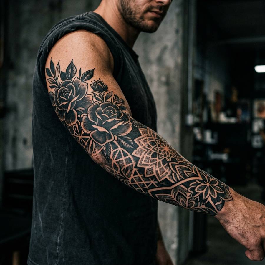 Blackwork Tattoo