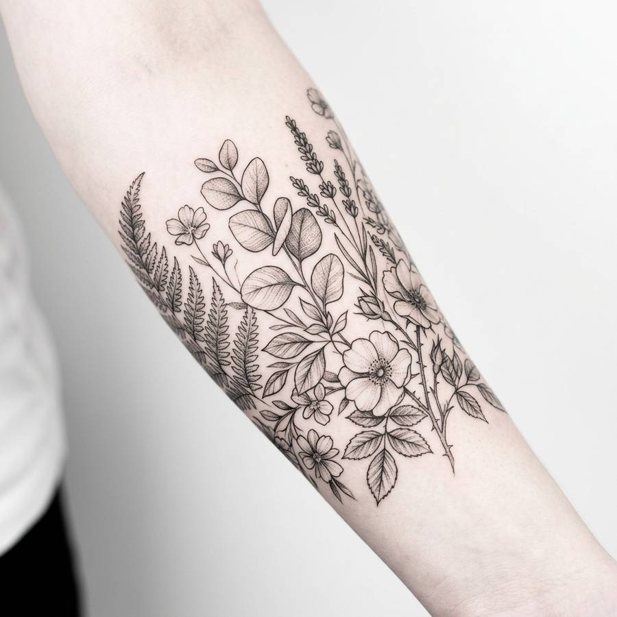 Fine Line Tattoo