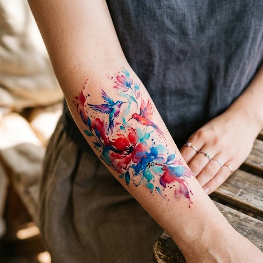 Watercolor Tattoo