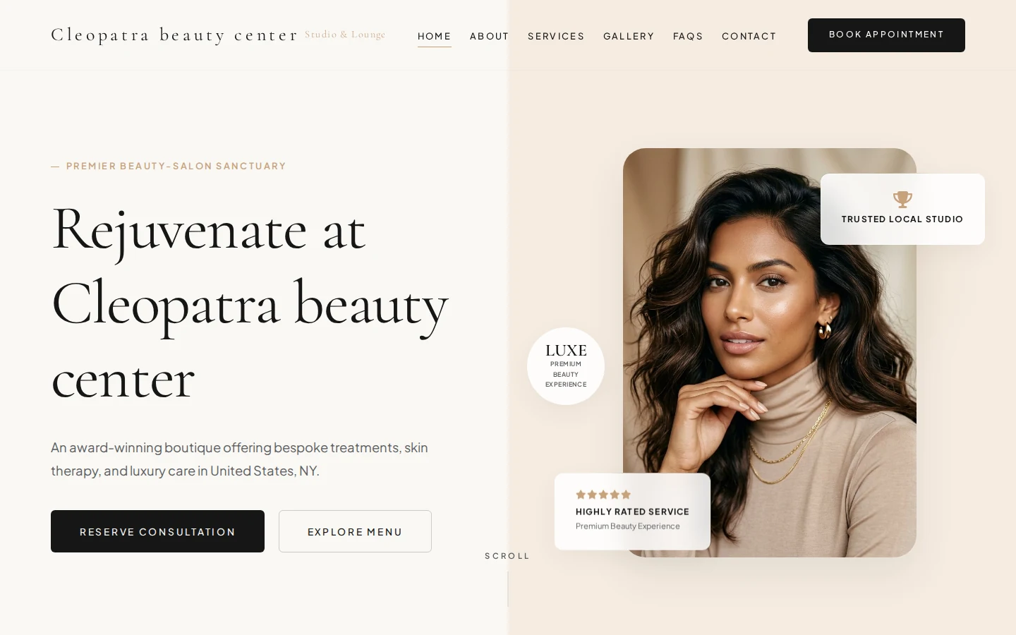 Cleopatra beauty center